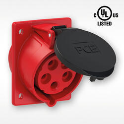 CEE-flanges sockets 20/30A series UL